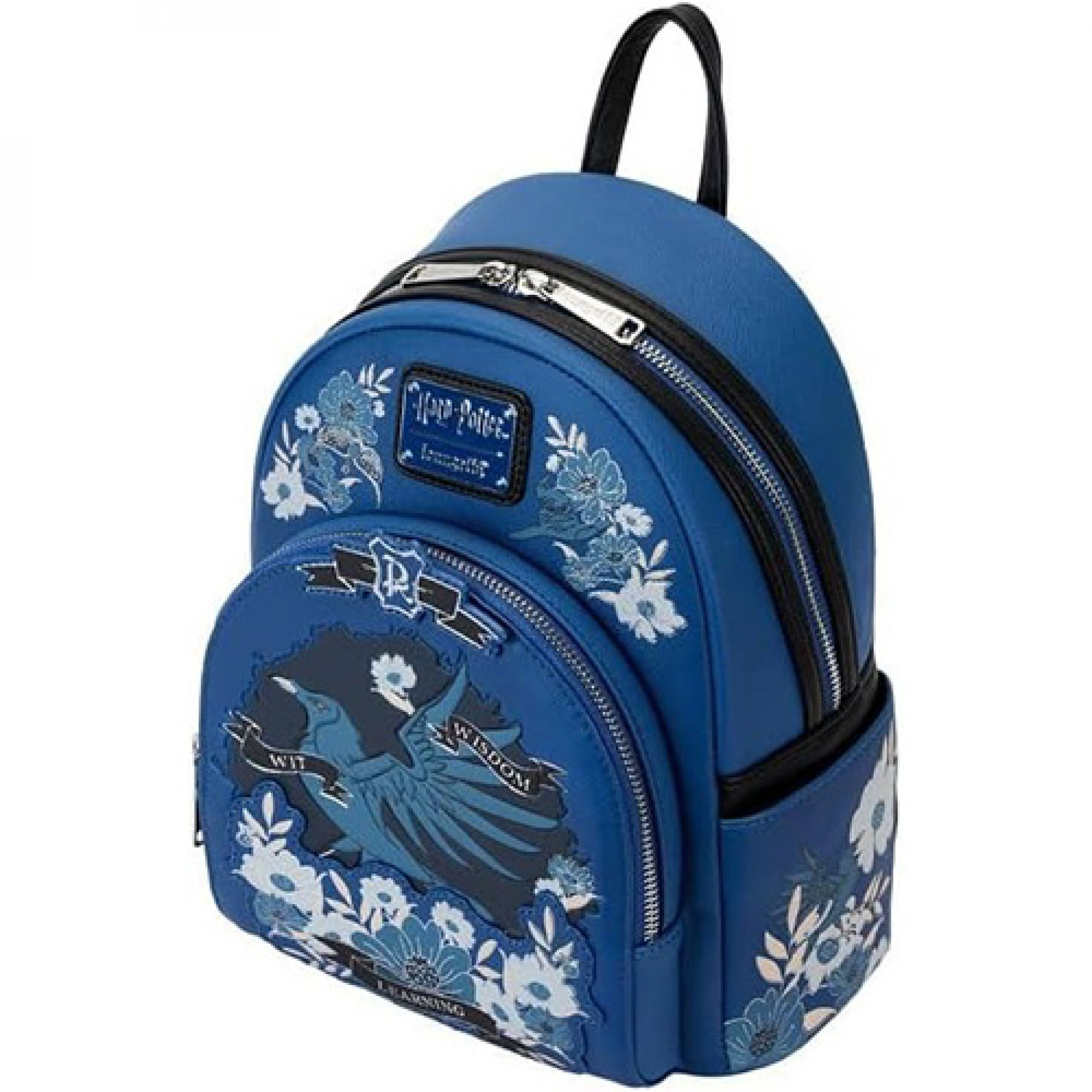 Harry Potter Ravenclaw House Floral Mini Backpack By Loungefly